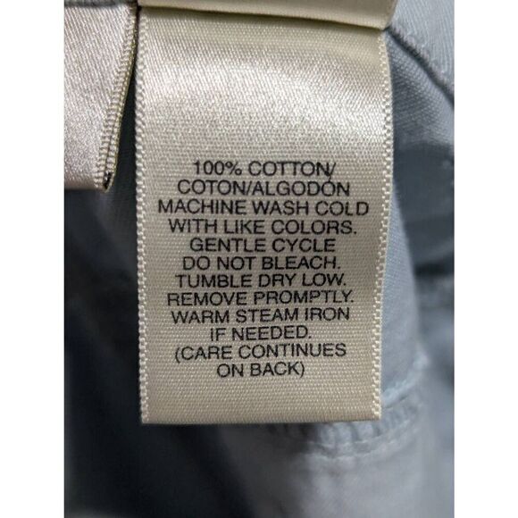 Susan Bristol Women's Light Blue Cotton Stretch Waist Denim Jeans Size 10 - Picture 7 of 7